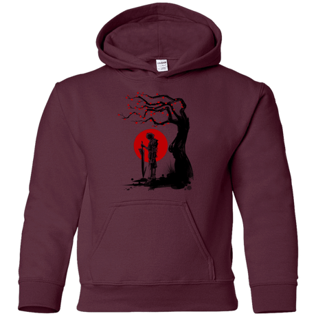 Sweatshirts Maroon / YS Red Sun in Zanarkand Youth Hoodie