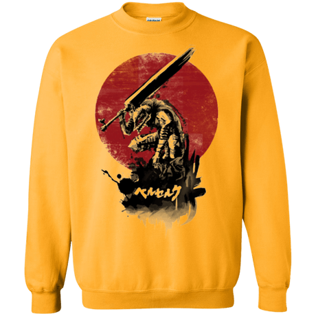 Sweatshirts Gold / Small Red Sun Swordsman Crewneck Sweatshirt