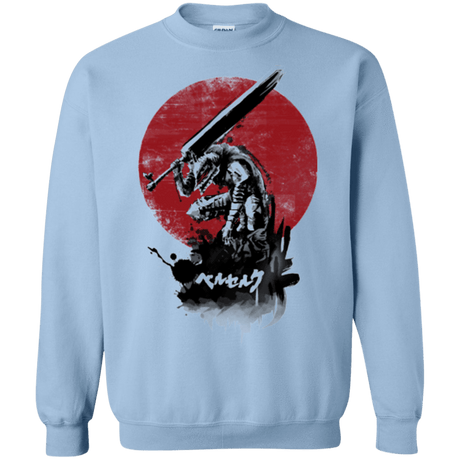 Sweatshirts Light Blue / Small Red Sun Swordsman Crewneck Sweatshirt