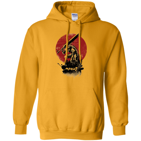 Sweatshirts Gold / Small Red Sun Swordsman Pullover Hoodie
