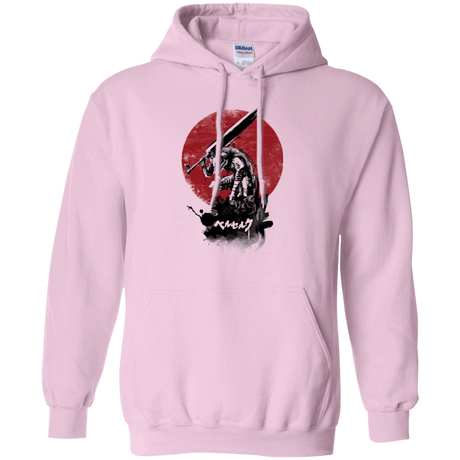 Sweatshirts Light Pink / Small Red Sun Swordsman Pullover Hoodie