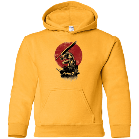 Sweatshirts Gold / YS Red Sun Swordsman Youth Hoodie