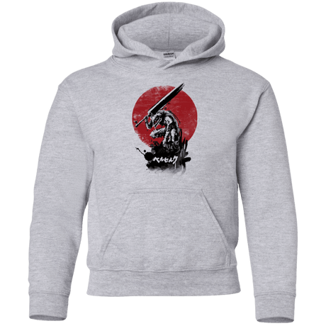 Sweatshirts Sport Grey / YS Red Sun Swordsman Youth Hoodie