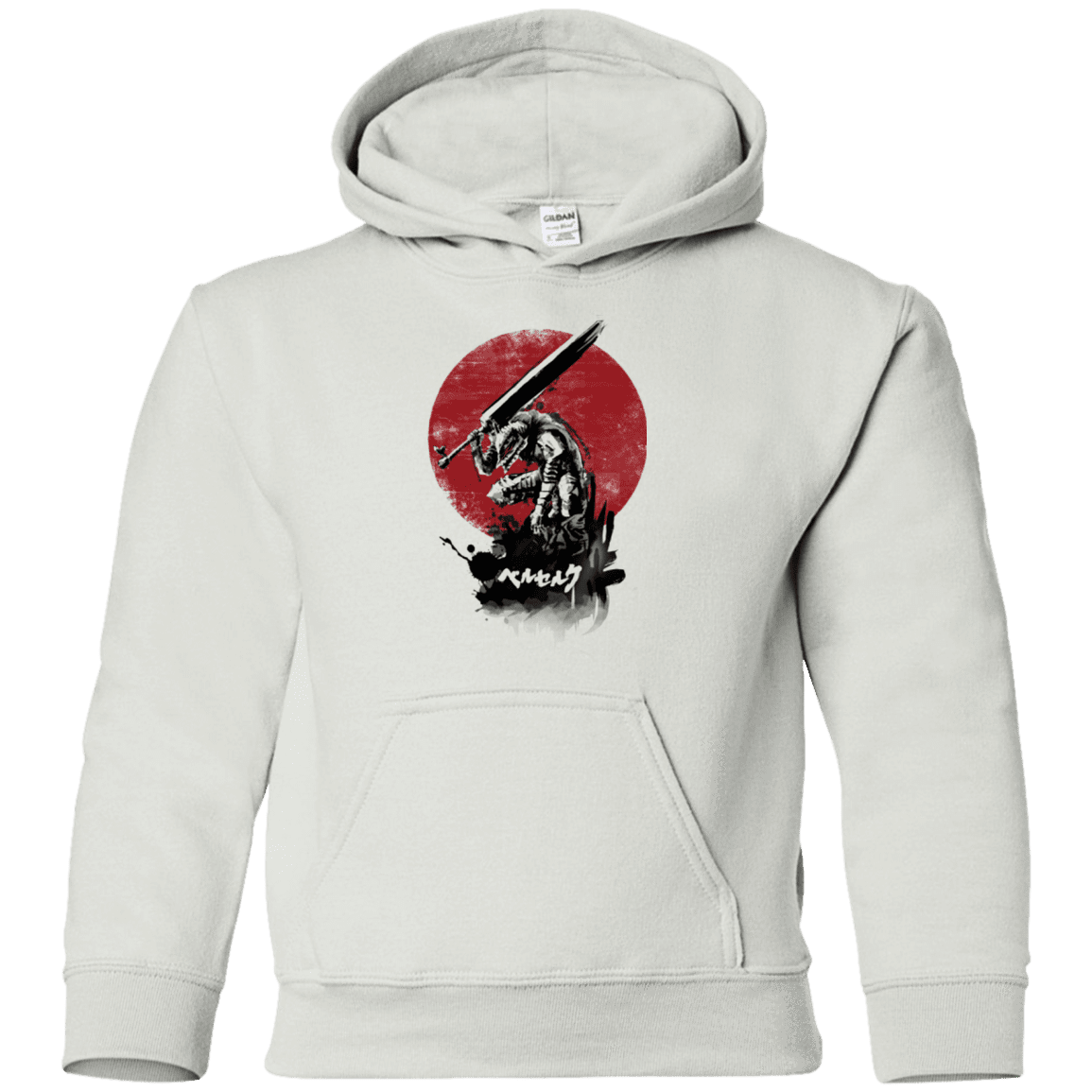 Sweatshirts White / YS Red Sun Swordsman Youth Hoodie