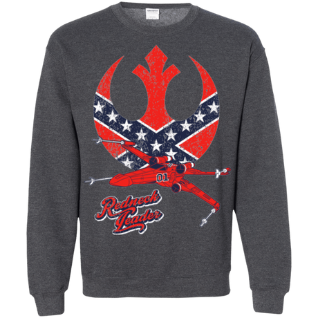 Sweatshirts Dark Heather / Small Redneck Leader Crewneck Sweatshirt