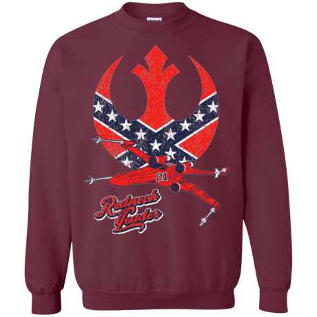 Sweatshirts Maroon / Small Redneck Leader Crewneck Sweatshirt