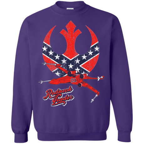 Sweatshirts Purple / Small Redneck Leader Crewneck Sweatshirt