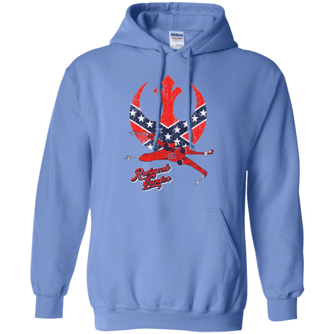 Sweatshirts Carolina Blue / Small Redneck Leader Pullover Hoodie