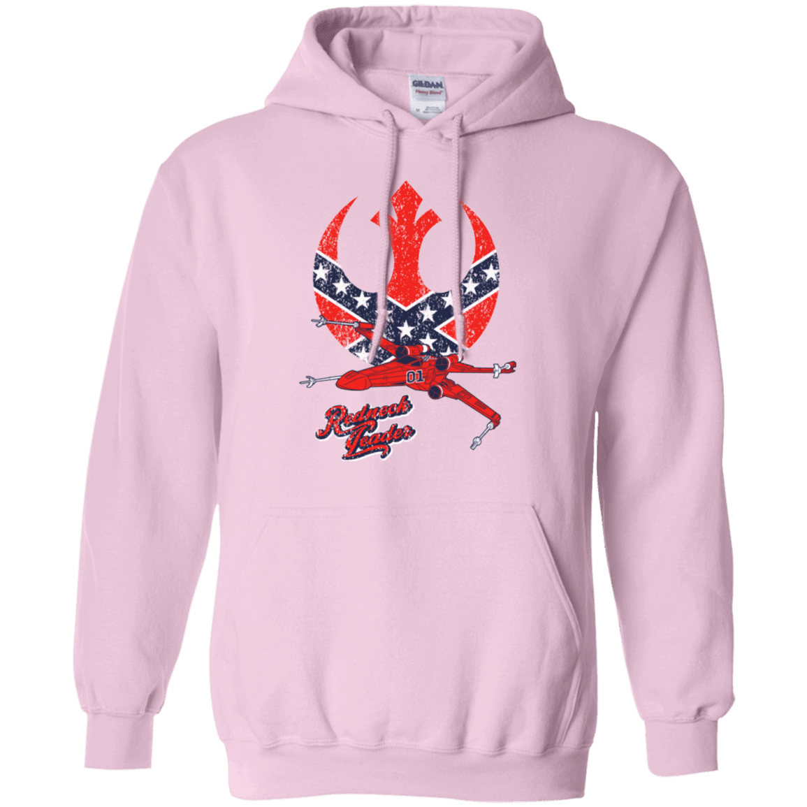 Sweatshirts Light Pink / Small Redneck Leader Pullover Hoodie