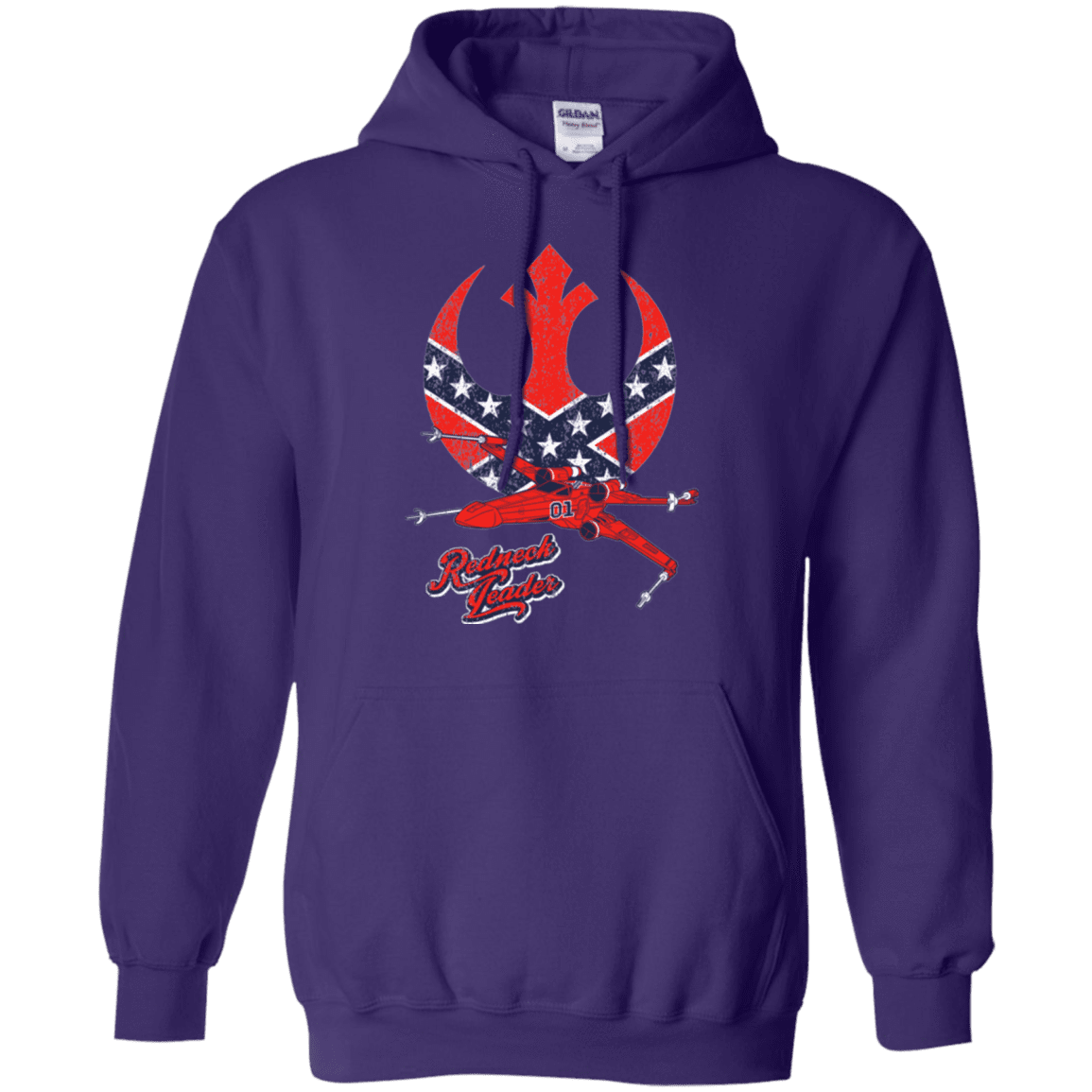 Sweatshirts Purple / Small Redneck Leader Pullover Hoodie