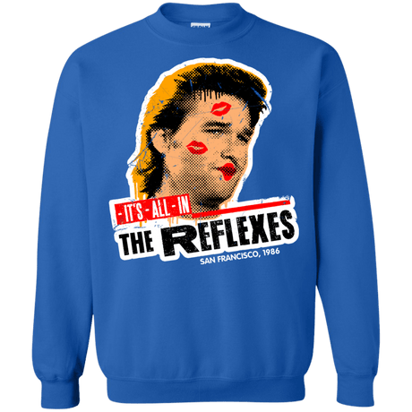 Sweatshirts Royal / Small Reflexes Crewneck Sweatshirt