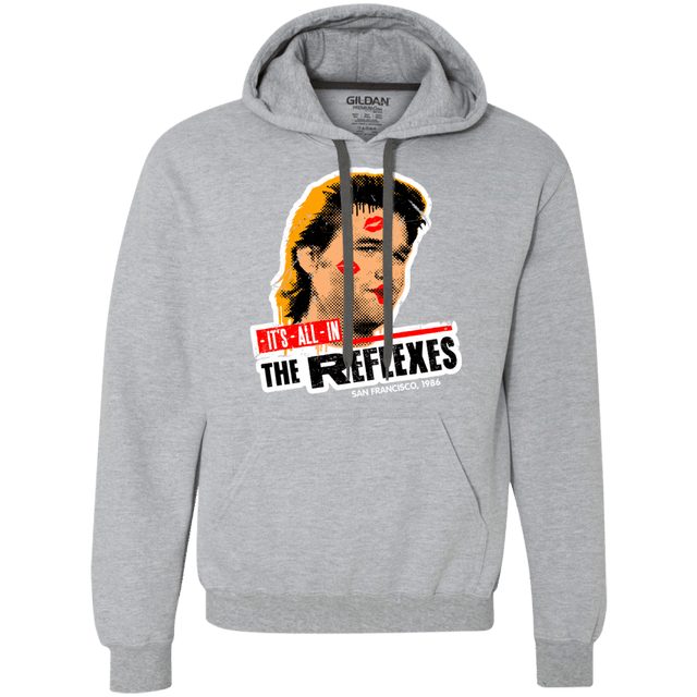Sweatshirts Sport Grey / Small Reflexes Premium Fleece Hoodie