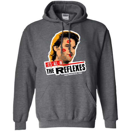 Sweatshirts Dark Heather / Small Reflexes Pullover Hoodie