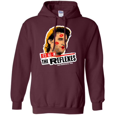 Sweatshirts Maroon / Small Reflexes Pullover Hoodie