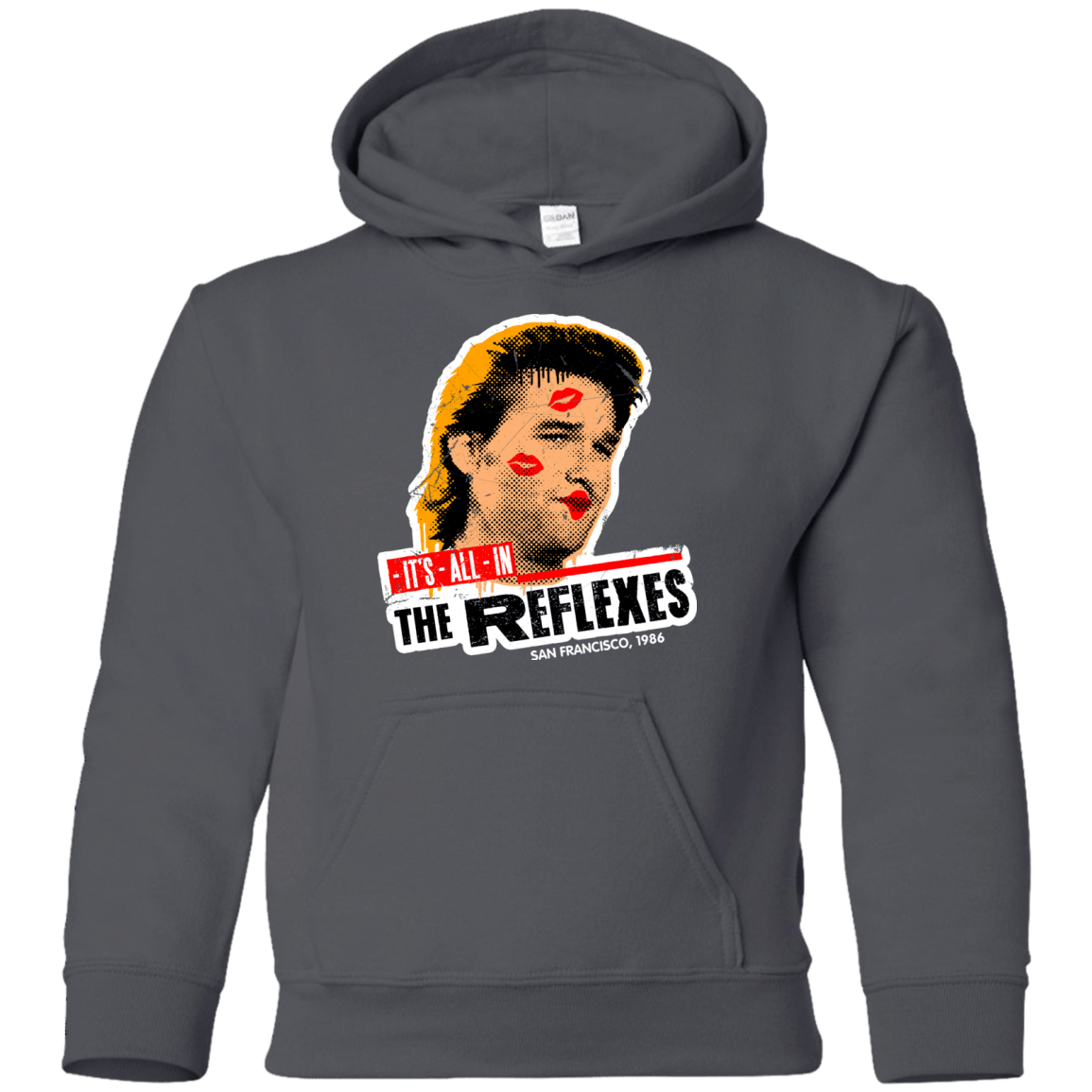 Sweatshirts Charcoal / YS Reflexes Youth Hoodie