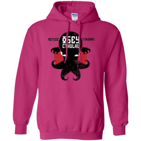Sweatshirts Heliconia / Small Refuse Tyranny, Obey Cthulhu Pullover Hoodie