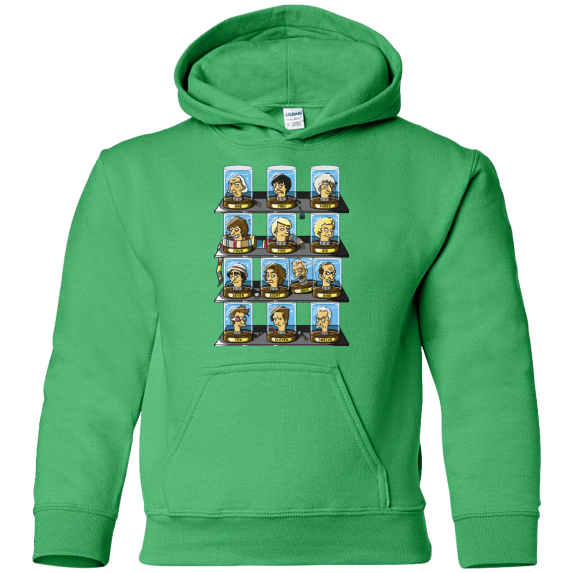 Sweatshirts Irish Green / YS Regen O Rama Youth Hoodie