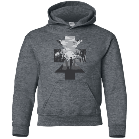 Sweatshirts Dark Heather / YS Reliability Youth Hoodie