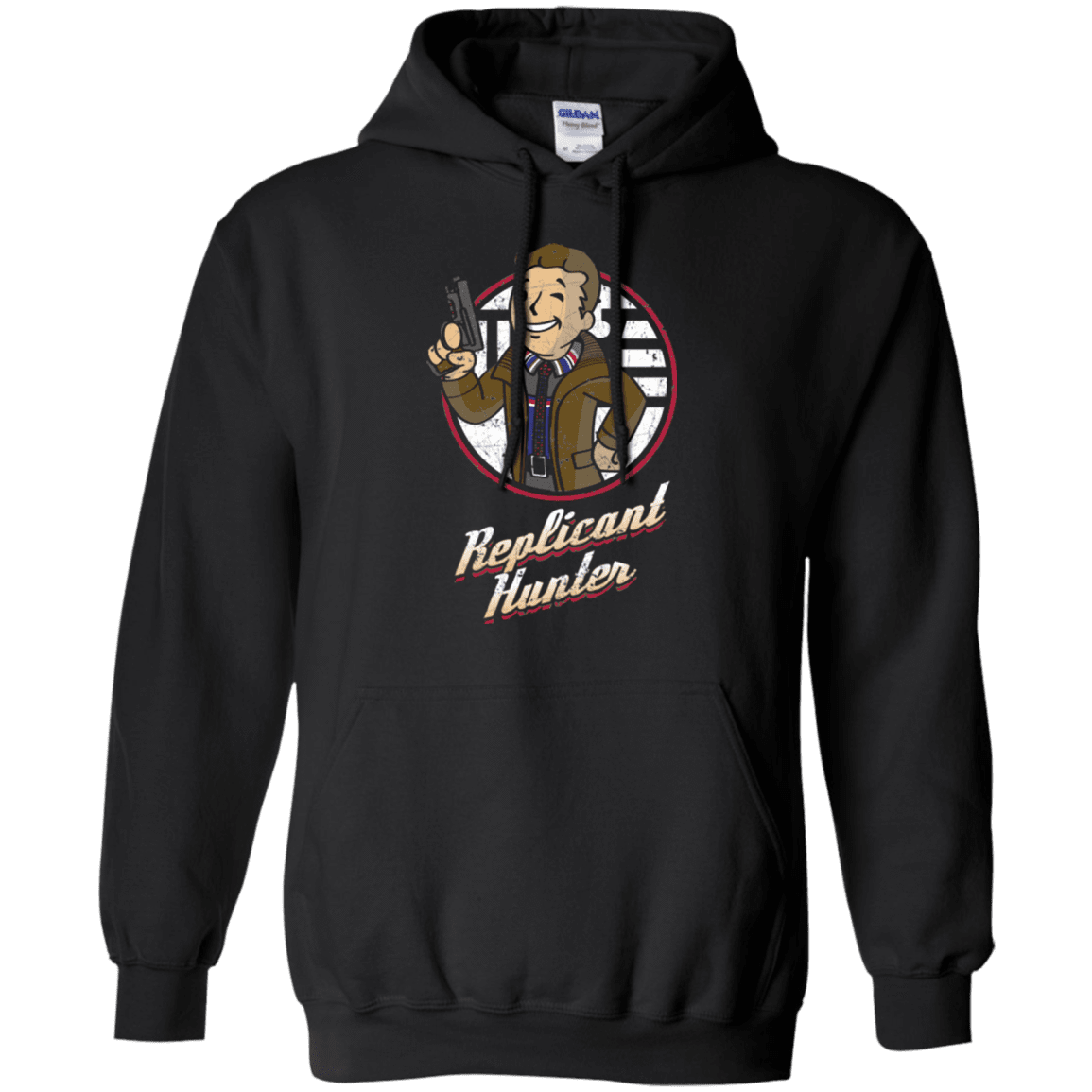 Sweatshirts Black / Small Replicant Hunter Pullover Hoodie