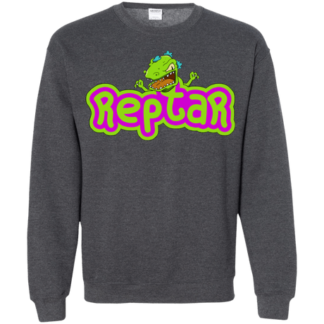 Sweatshirts Dark Heather / S Reptar Crewneck Sweatshirt