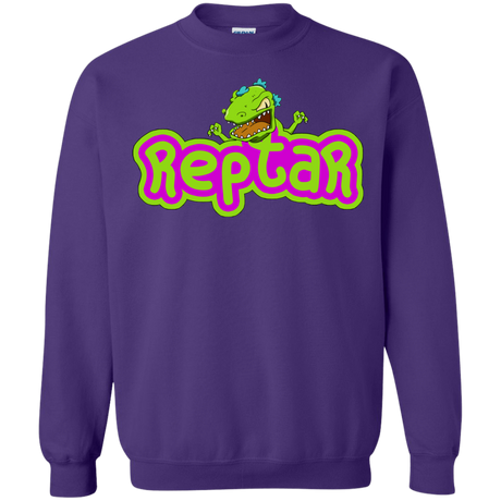Sweatshirts Purple / S Reptar Crewneck Sweatshirt