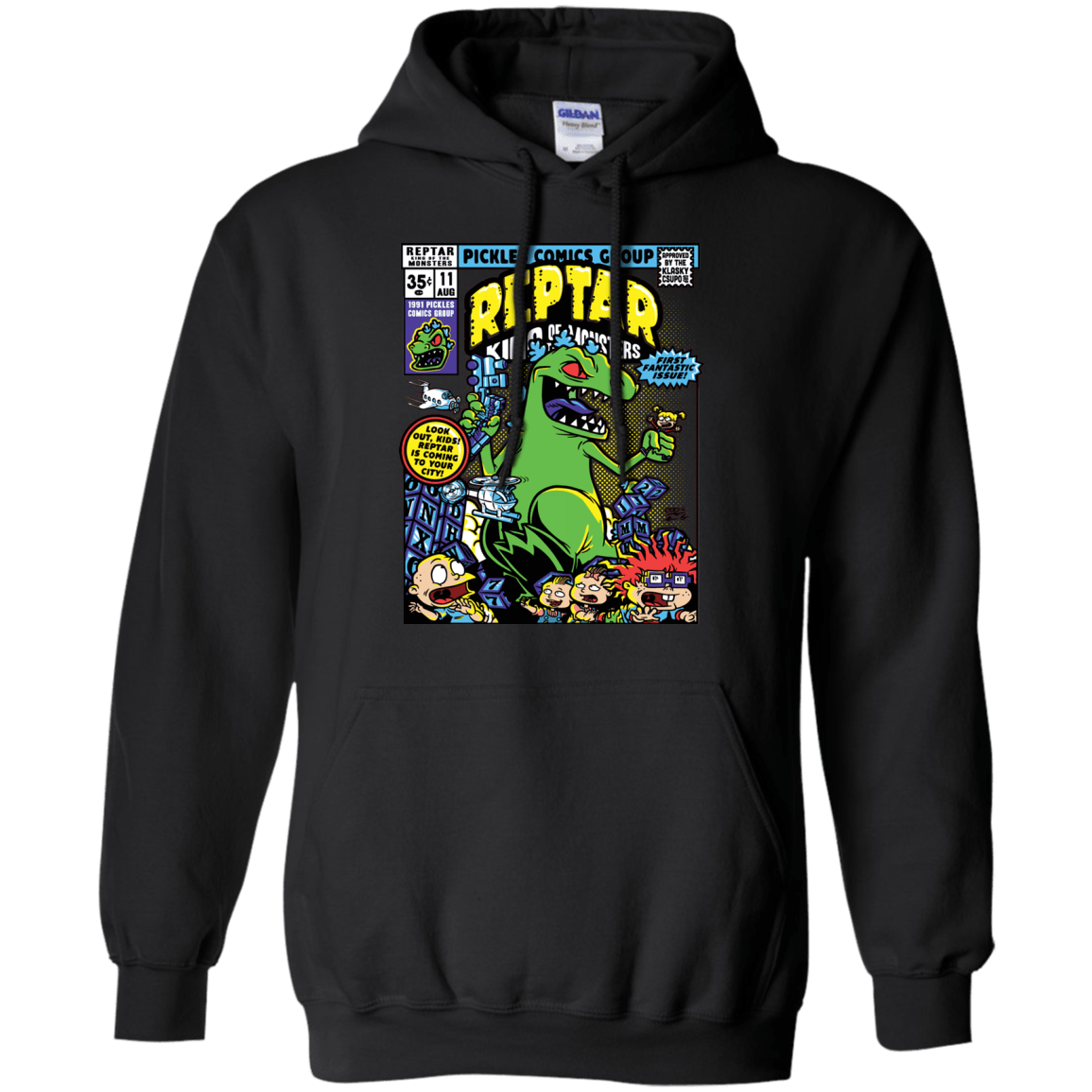 Sweatshirts Black / S REPTAR Pullover Hoodie
