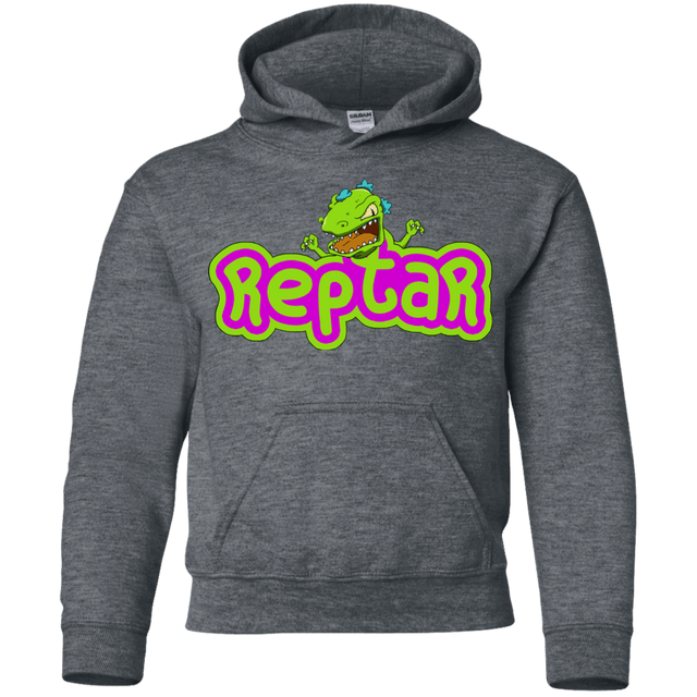 Sweatshirts Dark Heather / YS Reptar Youth Hoodie