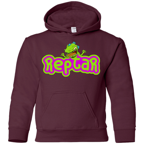 Sweatshirts Maroon / YS Reptar Youth Hoodie