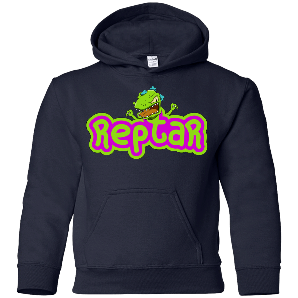 Sweatshirts Navy / YS Reptar Youth Hoodie