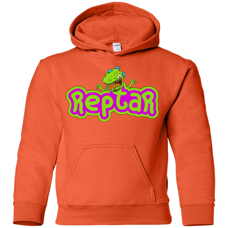 Sweatshirts Orange / YS Reptar Youth Hoodie