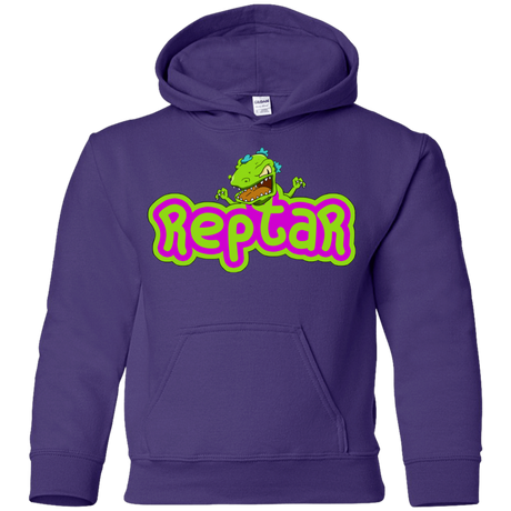 Sweatshirts Purple / YS Reptar Youth Hoodie