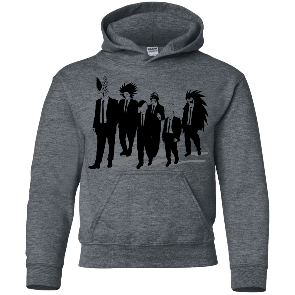 Sweatshirts Dark Heather / YS Reservoir Enemies Youth Hoodie