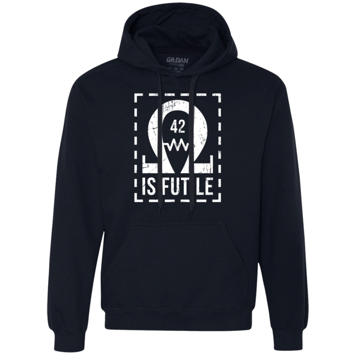 Sweatshirts Navy / Small Resistance is Futile Premium Fleece Hoodie