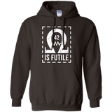 Sweatshirts Dark Chocolate / Small Resistance is Futile Pullover Hoodie