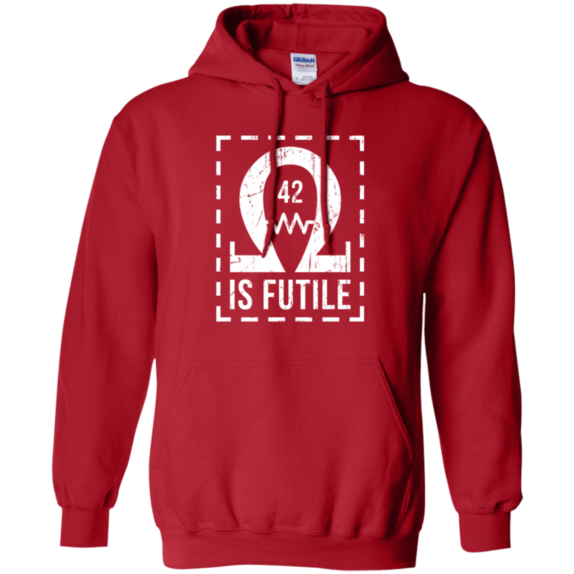 Sweatshirts Red / Small Resistance is Futile Pullover Hoodie