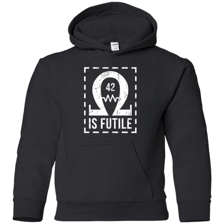 Sweatshirts Black / YS Resistance is Futile Youth Hoodie