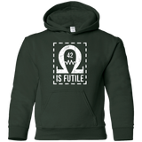 Sweatshirts Forest Green / YS Resistance is Futile Youth Hoodie
