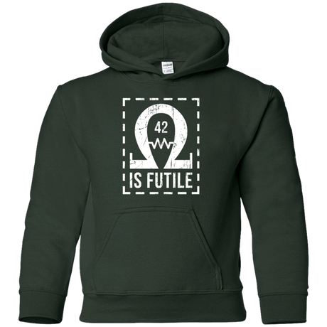Sweatshirts Forest Green / YS Resistance is Futile Youth Hoodie