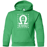 Sweatshirts Irish Green / YS Resistance is Futile Youth Hoodie