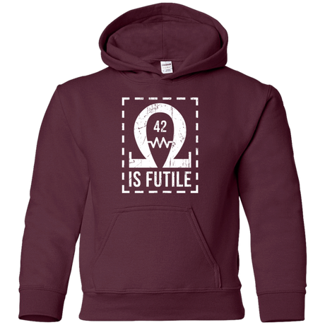 Sweatshirts Maroon / YS Resistance is Futile Youth Hoodie