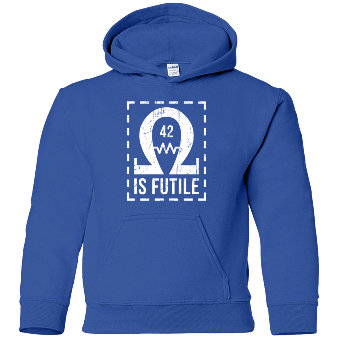 Sweatshirts Royal / YS Resistance is Futile Youth Hoodie