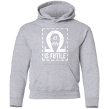 Sweatshirts Sport Grey / YS Resistance is Futile Youth Hoodie
