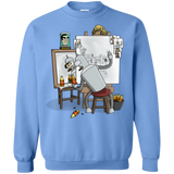 Sweatshirts Carolina Blue / S Retrato de un Robot Crewneck Sweatshirt