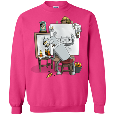 Sweatshirts Heliconia / S Retrato de un Robot Crewneck Sweatshirt