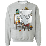 Sweatshirts Sport Grey / S Retrato de un Robot Crewneck Sweatshirt