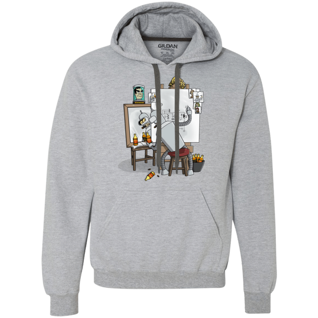 Sweatshirts Sport Grey / L Retrato de un Robot Premium Fleece Hoodie