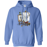 Sweatshirts Carolina Blue / S Retrato de un Robot Pullover Hoodie