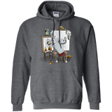 Sweatshirts Dark Heather / S Retrato de un Robot Pullover Hoodie