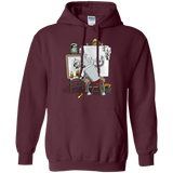 Sweatshirts Maroon / S Retrato de un Robot Pullover Hoodie