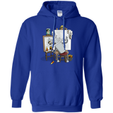 Sweatshirts Royal / S Retrato de un Robot Pullover Hoodie